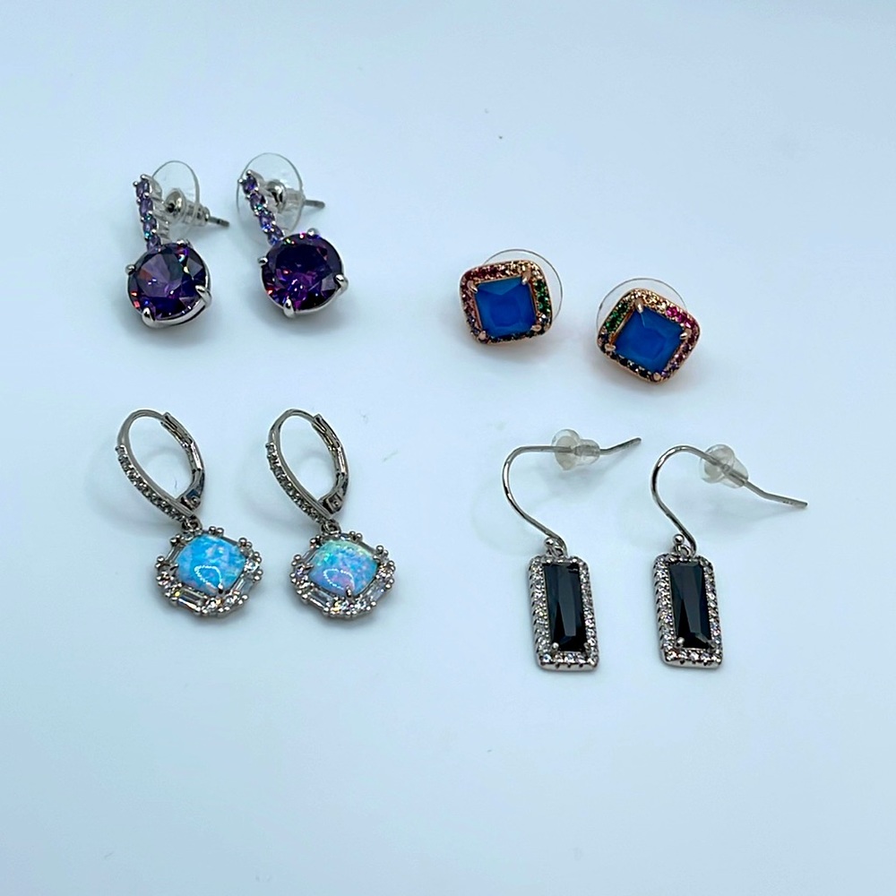 Bomb Party Earrings 4 SETS OF EARRINGS - BRAND NEW never worn NO BOX